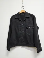 UNIQLO ブラック デニム ジャケット