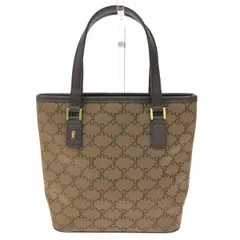 ROBERTA DI CAMERINO ロベルタディカメリーノ ミニトートバッグ  Rロゴ/モノグラム/ナイロン    ブラウン レディース / 240001181386