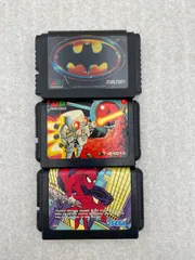 メガドライブ　ソフト　３点　まとめ売り　BATMAN 　スパイダーマン  アトミックロボキッド
