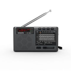 XHDATAD368FM/AM/SW/와이드 FM 대응 고감도 수신 소형 휴대용 라디오 방재 라디오 단파 라디오 DSP 스테레오 전지식 Type-C 충전식 MP3 플레이어 무선 TF 카드/USB 대응 일본어 설명서 첨부