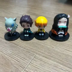 鬼滅の刃 キャラクターフィギュア 4種 伊之助/炭治郎/善逸/禰豆子