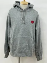 カーハートWIP Carhartt WIP スウェット プルオーバーパーカー M ハートパッチ グレー 2601WS005