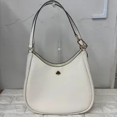 ◼︎ 新品未使用品　ケイトスペード　ケイラ　ラージ　ショルダーバッグ　レディース　メレンゲ　ホワイト　白　牛革