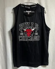 ユニセックス NBA シカゴ ブルズ ブラック タンクトップ XL