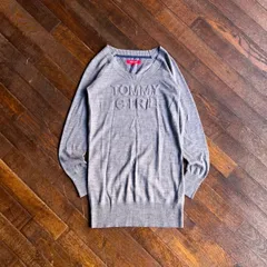 tommy girl 00s Knit Dress / China Made Acrylic Wool S