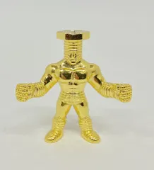 バンダイ ダイキャストキンケシ 6/キン肉マン スクリュー・キッド(金メッキver.)