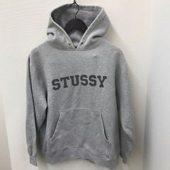 即完売モデル】STUSSY☆刺繍ロゴ パイルアーチロゴ パーカー 希少入手