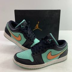 新品NIKE エアジョーダン1 ローSEブラック/ミント トロピカルツイスト