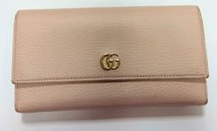 GUCCI インターロッキングG 長財布 ベージュ - メルカリ