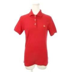 ブルックスブラザーズ BROOKS BROTHERS Golden Fleece ポロシャツ M 赤 レッド 半袖 襟付き ロゴ刺繍 /MN25 ■GY60