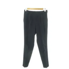 グリーンレーベルリラクシング ユナイテッドアローズ green label relaxing テーパードパンツ アンクル 38 紺 ネイビー /MN6 ■GY60