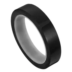 OSALADI減光シールビニールテープ黒20mmx50m高温耐性遮光テープ遮光フィルムled減光シール自動ブラックアウト電子パネルメッシュ電子機器用のライトブロッカー調光ステッカー