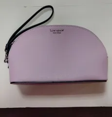 M20　ケイトスペード　kate spade new york　ポーチ　ラベンダー　ツートン　ストラップ着脱可能