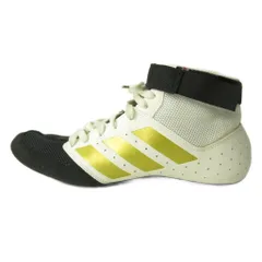 adidas ボクシングシューズ 「新品未使用」 adidas ボクシングシューズ BOX HOG 4 (黒×白・赤) / センタースポーツ