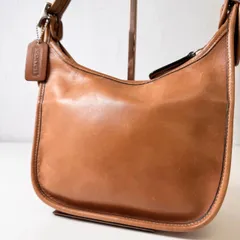 90s✨BCランク　 COACH　old coach　vintage　 Shoulder bag　One-shoulder　Crossbody　brown　glove-tanned leather　y2k　09950