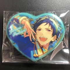 あんスタ 月永レオ ハート缶バッジ - メルカリ