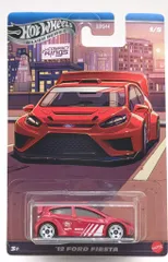 MATTEL HOTWHEELS SILVER SERIES/COMPACT Kings JKX58 '12 FORD FIESTA/レッド 1/5