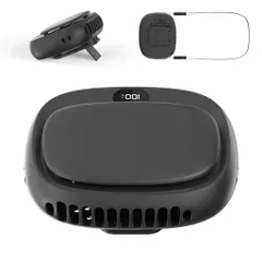 首掛け扇風機ネックファン腰掛け扇風機ベルトファン【2025年夏・1台4役】LED残量表示携帯扇風機首掛け/手持ち/腰掛け/卓上超軽量ハンディ扇風機小型扇風機USBC充電式ポータブル扇風機超…