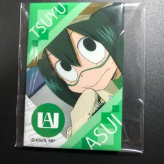 僕のヒーローアカデミア 蛙吹梅雨 スクエア缶バッジ ヒロアカ