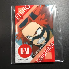 僕のヒーローアカデミア 切島鋭児郎 スクエア缶バッジ ヒロアカ