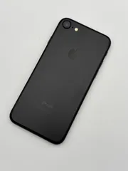 バッテリー新品交換済み 100％ SIMフリー iPhone7 32GB ブラック au