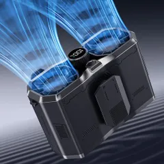 「100段階風量調節」腰掛け扇風機8000/15000mAh大容量二つ独自のエアダクト設計腰掛け/首掛け/手持ち24/28時間連続使用ベルトファンウエストクーラーusb充電&逆充電屋外作業適用グレー