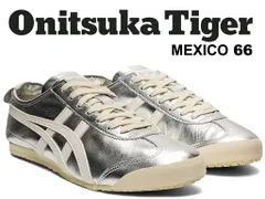 Onitsuka Tiger MEXICO 66 SILVER/OFF WHITE 1183b566-021 スニーカー シルバー オフホワイト