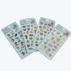 トムとジェリー立体ぷくぷくシール　4柄セット