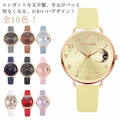 腕時計 レディース ウォッチ おしゃれ 可愛い 見やすい 高級感 仕事用 ビジネス ワーク PU革ベルト かわいい 高見え 女性用 カジュアル プレゼント クリスマス 母の日 20代 30代 40代 #pop807