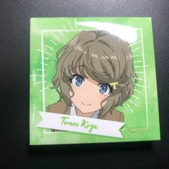 青ブタ スクエア缶バッジ 古賀朋絵 青春ブタ野郎はバニーガール先輩の夢を見ない