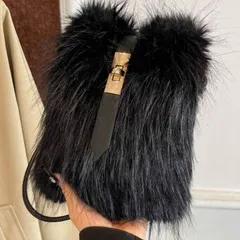 ファー ミニショルダーバッグ