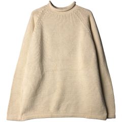 90s Y's for men コットンレーヨン ロールネックニット 白タグ 90s Y's for men コットンレーヨン ロールネックニット 白タグ - メルカリ