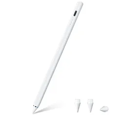 【2024年新登場タッチペン】iPadペンスタイラスペンタブレット急速充電極細アップルペンシル互換ペンあいぱっとペンUSBtype-c充電式耐摩傾き感知/誤作動防止/磁気吸着対応三つ交換用ペン…