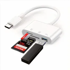 MeetValor2025新登場SDカードリーダー純正【限定版MFi正規認証品5Gbps】iPhoneSDカードリーダー3in1USB/SD/TF変換アダプタ設定不要写真/ビデオUSB3.0高速双方向転送
