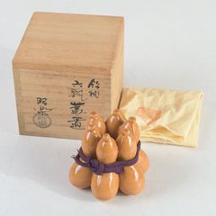 砂張 六瓢蓋置 一ノ瀬宗辰 造 共箱 / 茶道具 - メルカリ
