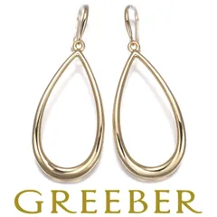 ティファニー ピアス オープンティアドロップ K18YG #181622