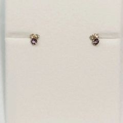 NATURALIアメジストピアス - メルカリ