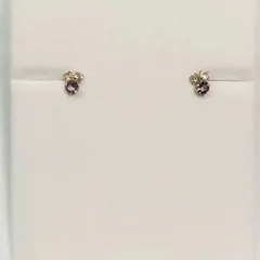 アメジスト　ピアス