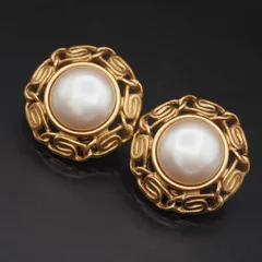 L944 MONET モネ イヤリング フェイクパール ゴールド デザイン コスチュームジュエリー