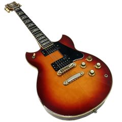 Burny レスポール チェリーサンバースト バーニー LesPaul 赤 美品 Burny レスポール チェリーサンバースト バーニー LesPaul 赤