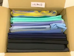 ハギレセット無地②　大小様々なサイズ　写真以外におまけ付き♪　まとめ売り 　はぎれ　コットン布地