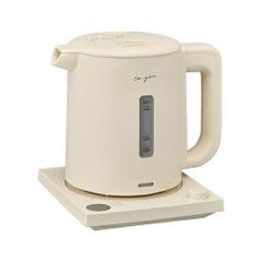 定価 10900円 電気ケトル 1.0リットル アイボリー色 白湯 温活 - メルカリ