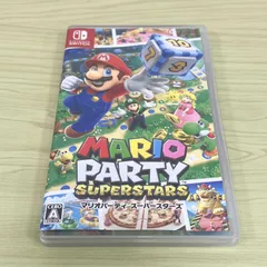 【美品】マリオパーティ　スーパースターズ　Nintendo Switch ソフト 21396