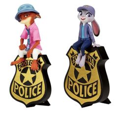 ズートピア2 ディズニーキャラクター モニタートップフィギュア ニック