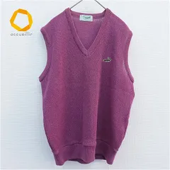 CROCODILE クロコダイル ニット ベスト モヘヤ混 メンズ [w842133i]