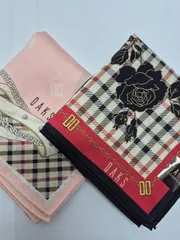 【新品】DAKS レディースハンカチ セット 50㎝以上 やや大判サイズ