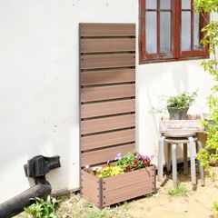 2セット販売】ブラウン90×150cm ウッドフェンス 目隠しフェンス ウッド