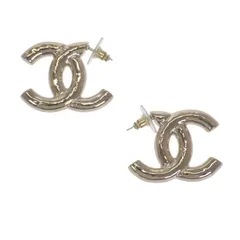 シャネル CHANEL ココマーク A96517 ピアス メタル ゴールド レディース CC ロゴ【中古】【ABランク】