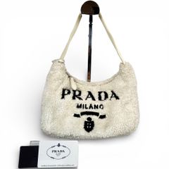 PRADA テリー ミニトート ホワイト - メルカリ