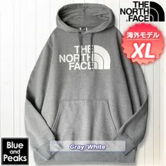 THE NORTH FACE パーカー Half Dome Hoodie, カラー；Gray/White, サイズ；XL